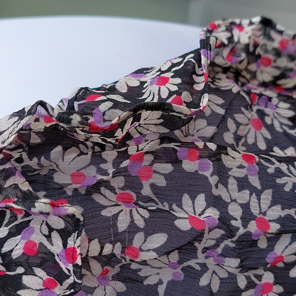 Diane Von Furstenberg Silk Black Vines Jasmyne Maxi Dress With Tags Sz 10 - Picture 14 of 14